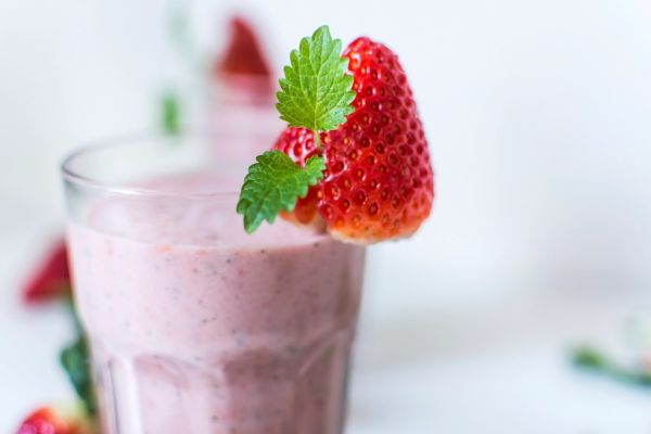 Strawberry milkshake